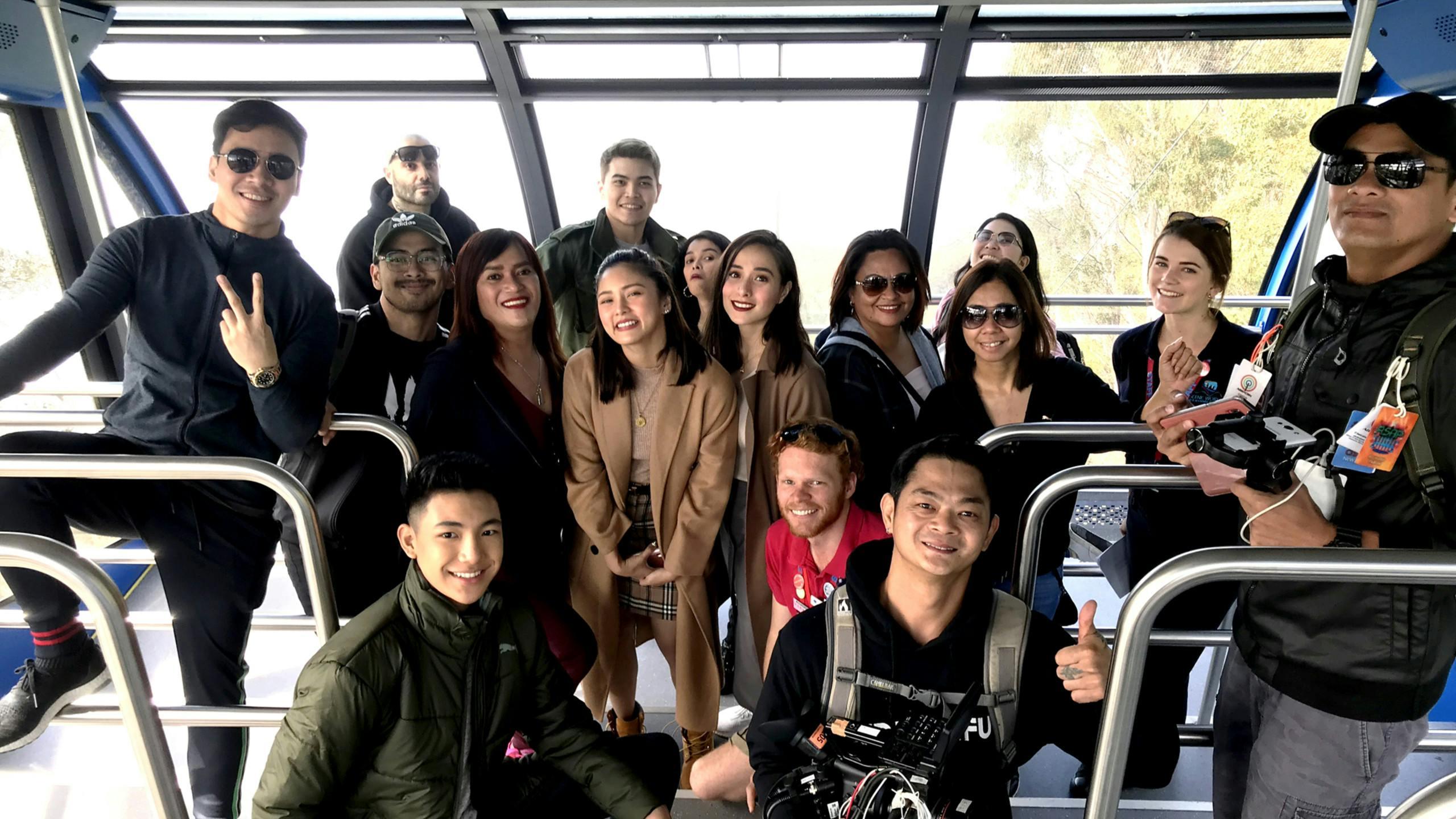 Media Famil on Scenic Cableway